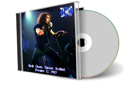 Front cover artwork of Dio 1983-11-12 CD Glasgow Audience