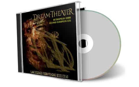 Front cover artwork of Dream Theater 2000-07-14 CD Athens Audience