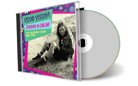 Front cover artwork of Eddie Vedder Compilation CD Dreams In Color 1986 1990 Soundboard