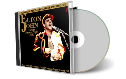 Front cover artwork of Elton John 1980-11-07 CD Inglewood Audience