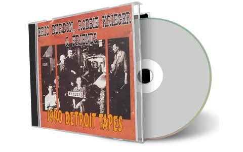 Front cover artwork of Eric Burdon And Robbie Krieger Compilation CD Detroit Tapes 1990 Soundboard