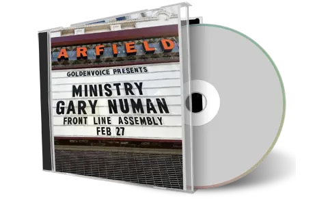 Front cover artwork of Gary Numan 2024-02-27 CD San Francisco Audience