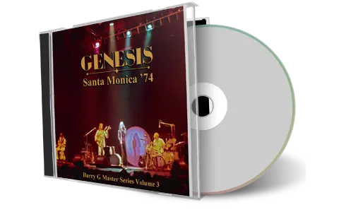Front cover artwork of Genesis 1974-03-22 CD Santa Monica Audience