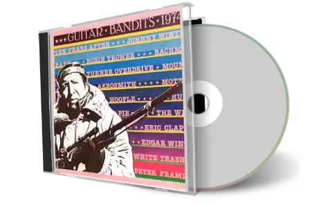 Front cover artwork of Guitar Bandits Compilation CD California Jam 1974 Soundboard
