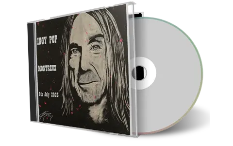 Front cover artwork of Iggy Pop 2023-07-06 CD Montreux Soundboard