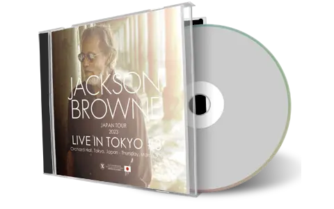 Front cover artwork of Jackson Browne 2023-03-30 CD Tokyo Soundboard