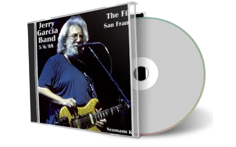 Front cover artwork of Jerry Garcia Band 1988-05-06 CD San Francisco Audience