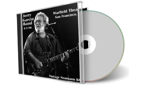 Front cover artwork of Jerry Garcia Band 1990-08-07 CD San Francisco Audience