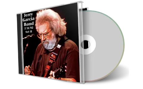 Front cover artwork of Jerry Garcia Band 1992-07-31 CD Ventura  Audience