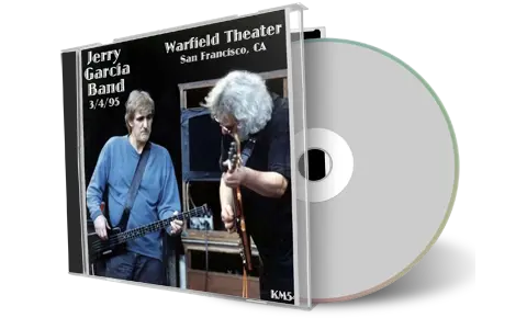 Front cover artwork of Jerry Garcia Band 1995-03-04 CD San Francicso Audience