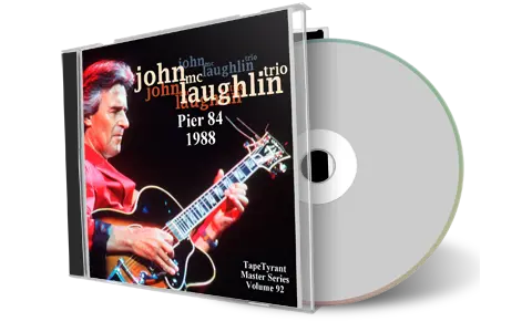 Front cover artwork of John Mclaughlin Trio 1988-08-27 CD New York City Audience