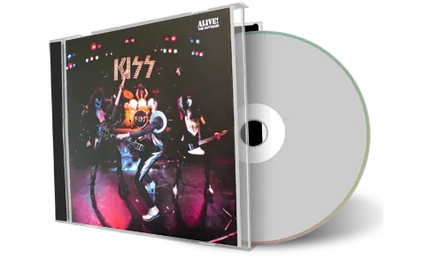 Front cover artwork of Kiss Compilation CD Alive Outtakes Soundboard