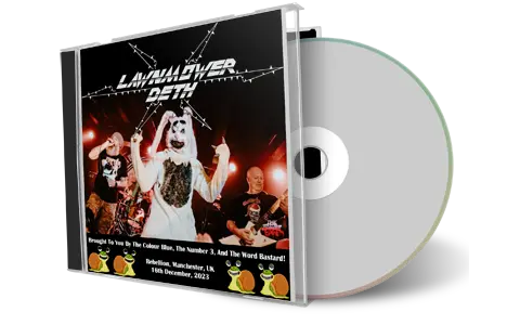 Front cover artwork of Lawnmower Deth 2023-12-16 CD Manchester Audience