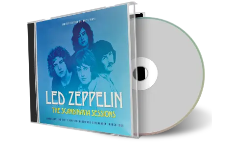 Front cover artwork of Led Zeppelin Compilation CD Scandinavia Sessions Soundboard