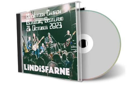 Front cover artwork of Lindisfarne 2023-10-21 CD Glasgow Audience