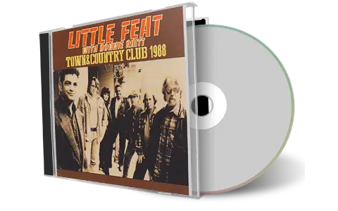 Front cover artwork of Little Feat With Bonnie Rait 1988-12-08 CD London Soundboard