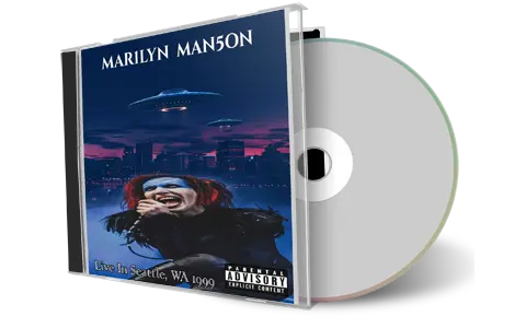 Front cover artwork of Marilyn Manson 1999-03-03 CD Seattle Audience