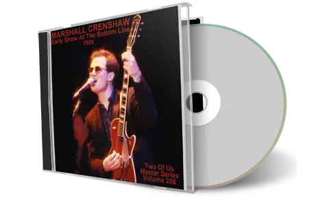 Front cover artwork of Marshall Crenshaw 1986-02-18 CD New York City Audience