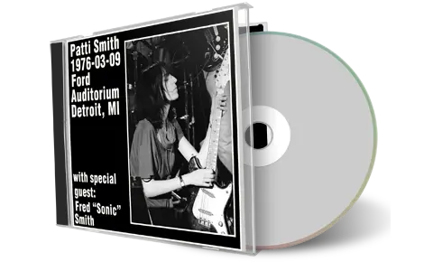 Front cover artwork of Patti Smith 1976-03-09 CD Detroit Audience