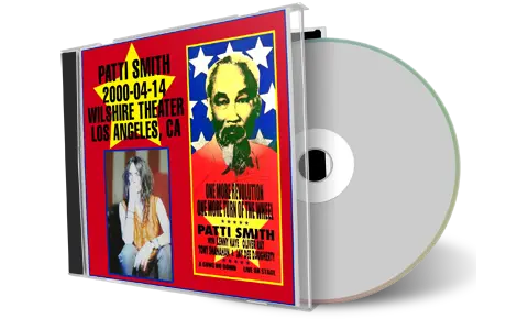 Front cover artwork of Patti Smith 2000-04-14 CD Los Angeles Audience