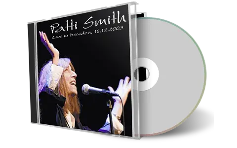 Front cover artwork of Patti Smith 2003-12-16 CD Dresden Audience