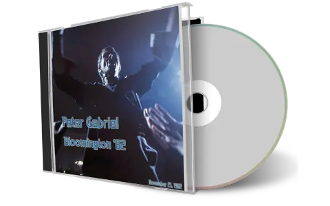 Front cover artwork of Peter Gabriel 1982-11-21 CD Bloomington Audience