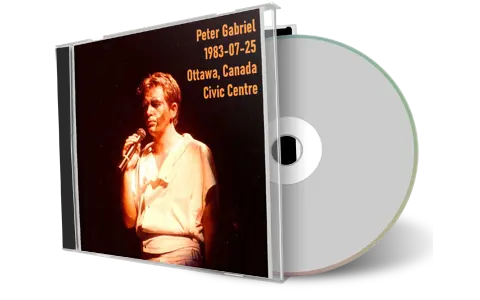 Front cover artwork of Peter Gabriel 1983-07-25 CD Ottawa Audience