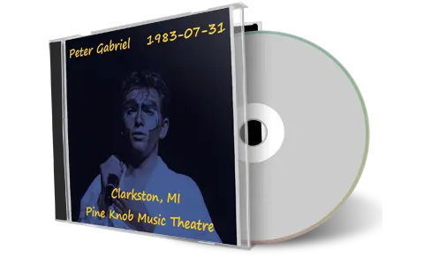 Front cover artwork of Peter Gabriel 1983-07-31 CD Clarkston Audience