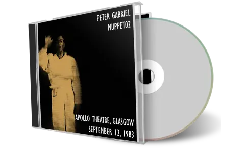 Front cover artwork of Peter Gabriel 1983-09-12 CD Glasgow Audience