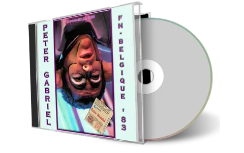 Front cover artwork of Peter Gabriel 1983-09-26 CD Brussels Audience