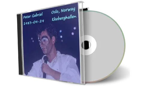 Front cover artwork of Peter Gabriel 1983-09-29 CD Oslo Audience