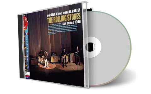 Front cover artwork of Rolling Stones 1966-03-29 CD Paris Soundboard