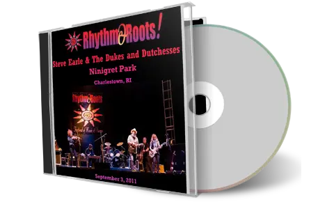 Front cover artwork of Steve Earle 2011-09-03 CD Charlestown Soundboard