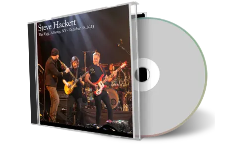 Front cover artwork of Steve Hackett 2023-10-10 CD Albany Audience