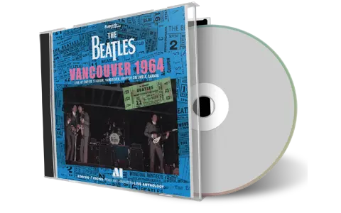 Front cover artwork of The Beatles Compilation CD Vancouver 1964 Soundboard