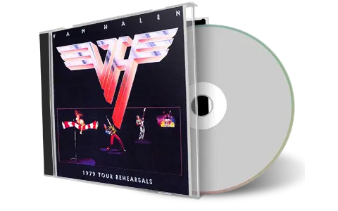Front cover artwork of Van Halen Compilation CD Tour Rehearsals 1979 Soundboard