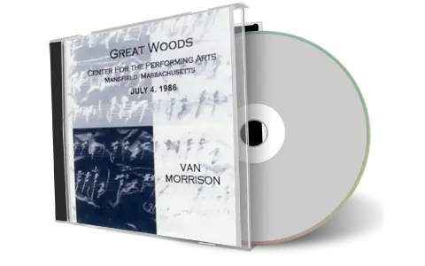 Front cover artwork of Van Morrison 1986-07-04 CD Mansfield Audience
