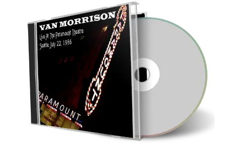 Front cover artwork of Van Morrison 1986-07-22 CD Seattle Audience