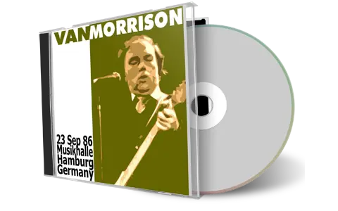 Front cover artwork of Van Morrison 1986-09-23 CD Hamburg Audience