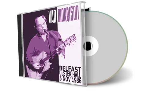 Front cover artwork of Van Morrison 1986-11-05 CD Belfast Audience