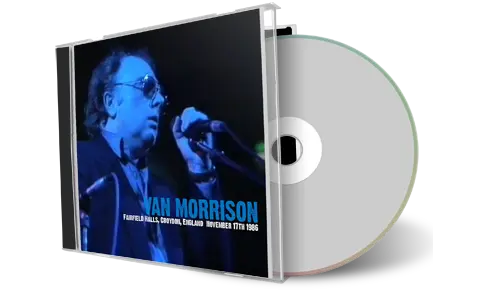 Front cover artwork of Van Morrison 1986-11-17 CD Croydon Audience