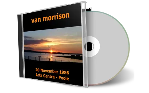 Front cover artwork of Van Morrison 1986-11-20 CD Poole Audience