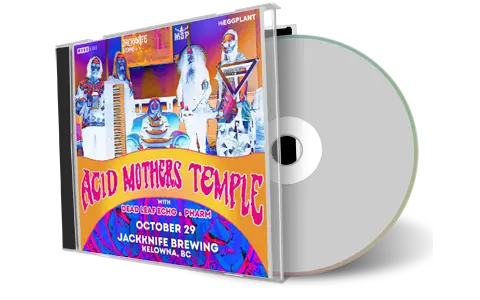 Front cover artwork of Acid Mothers Temple 2023-10-29 CD Kelowna Audience
