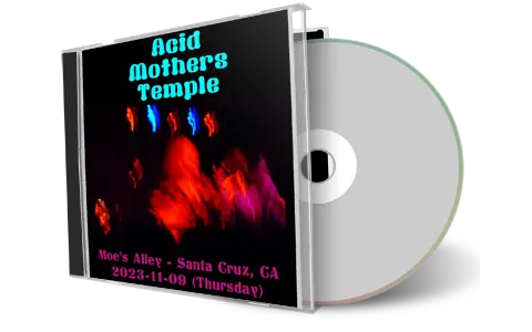 Front cover artwork of Acid Mothers Temple 2023-11-09 CD Santa Cruz Audience