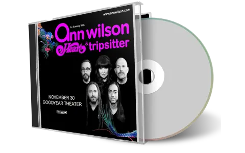 Front cover artwork of Ann Wilson 2023-11-30 CD Akron Audience