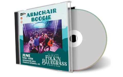 Front cover artwork of Armchair Boogie 2023-06-11 CD Pagosa Springs Audience