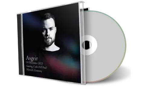 Front cover artwork of Asgeir 2023-12-09 CD Munich Audience