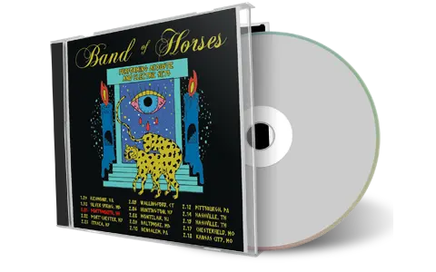Front cover artwork of Band Of Horses 2024-02-01 CD Portsmouth Audience