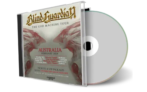 Front cover artwork of Blind Guardian 2024-02-10 CD Sydney Audience