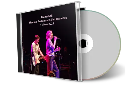 Front cover artwork of Blondshell 2023-11-11 CD San Francisco Audience